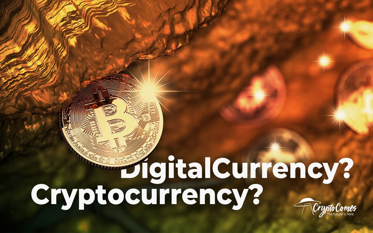 what is the difference between crypto and digital currency